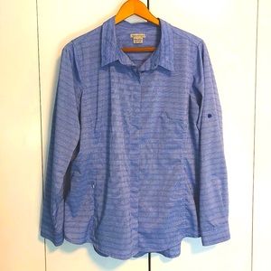 SOLD! Women's Exofficio button down light-weight shirt size XL